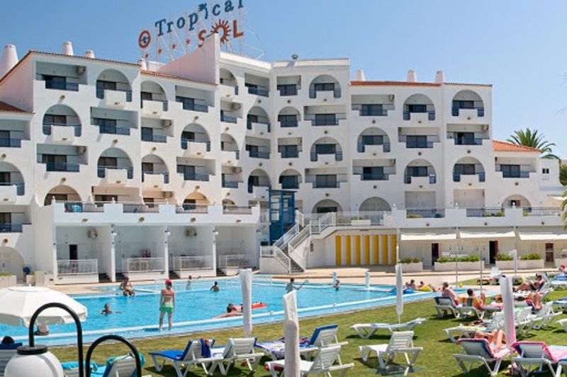 Tropical Sol Lejlighedshotel Albufeira Eksteriør billede