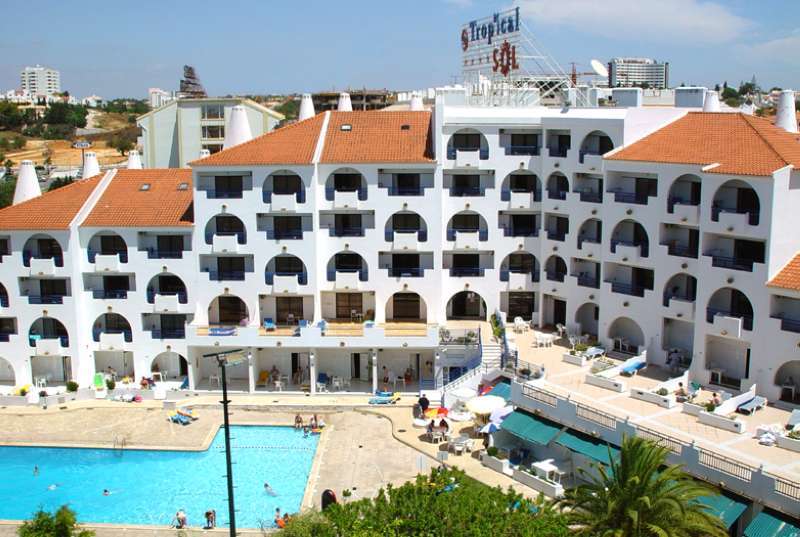 Tropical Sol Lejlighedshotel Albufeira Eksteriør billede